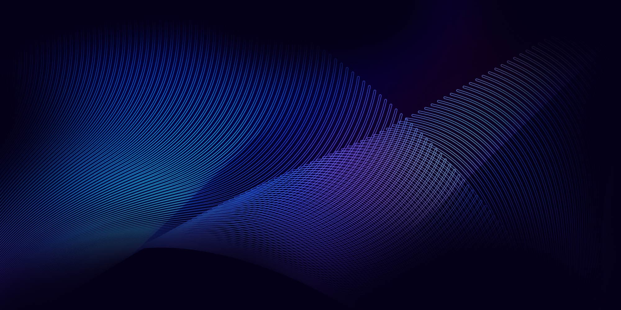Seypro aurora waves — abstract dark blue wave pattern