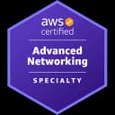 AWS Advanced Networking Specialty certification badge