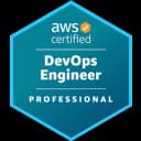 AWS DevOps Engineer Professional certification badge