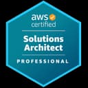 AWS Solutions Architect Professional certification badge