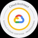 Google Cloud Architect certification badge