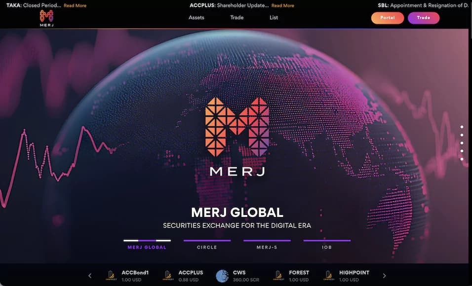 MERJ Exchange — built by Seypro