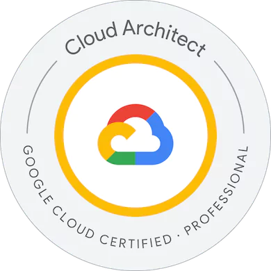 Google Cloud Architect certification badge - Seypro
