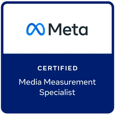 Meta Media Measurement Specialist certification badge - Seypro